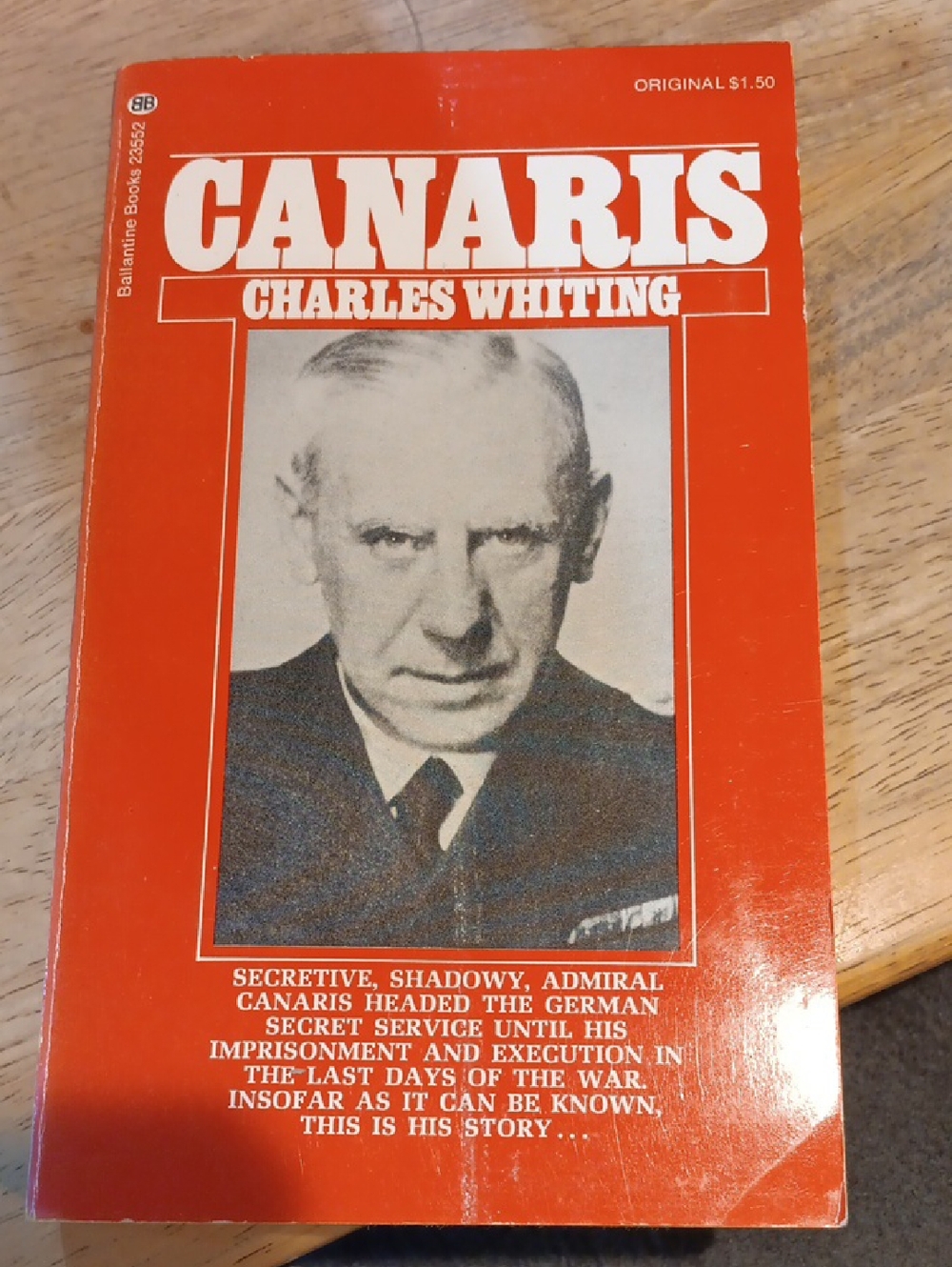 Signed Canaris by Charles Whiting